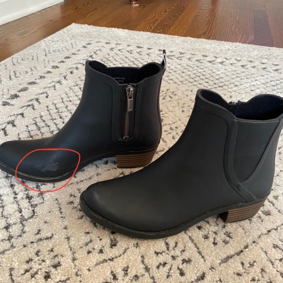Lucky Brand Rubber Rain Bootie - Picture 3 of 5